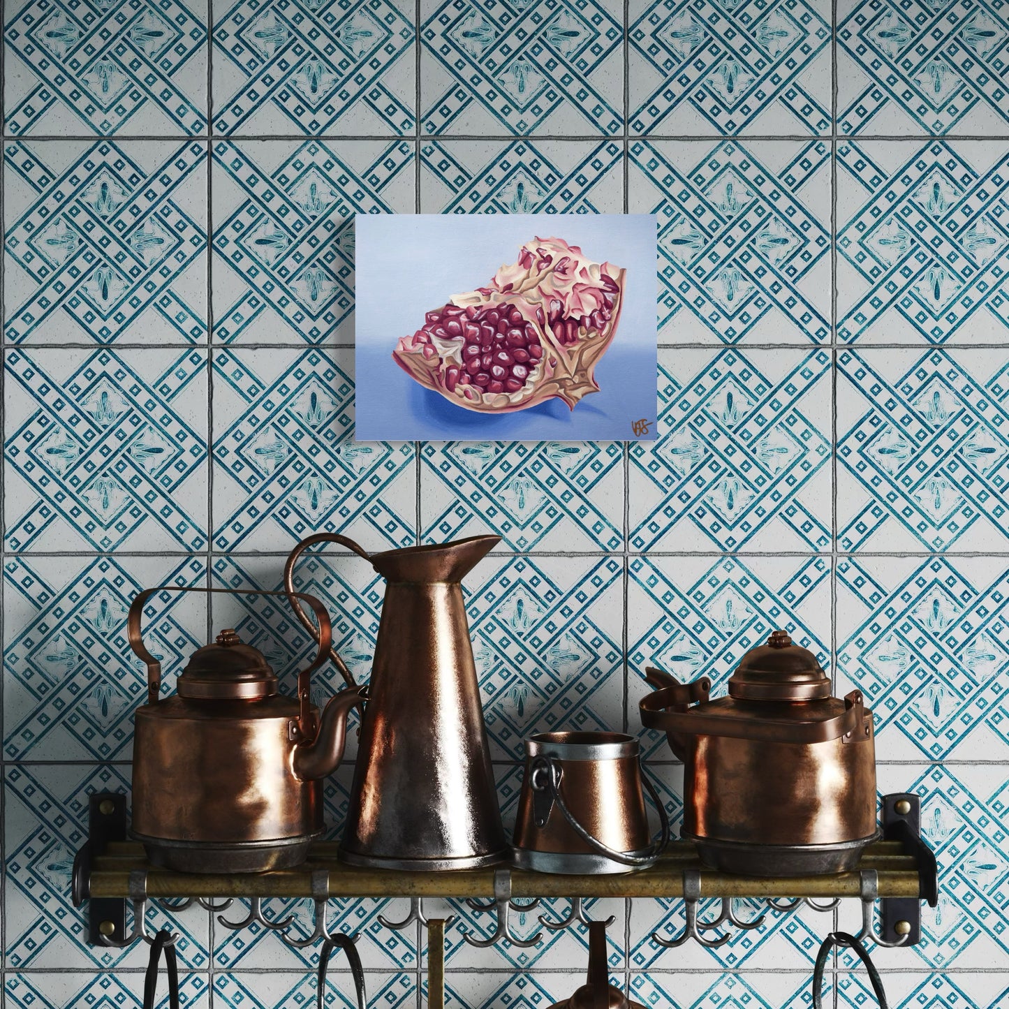 "Morning Pomegranate"