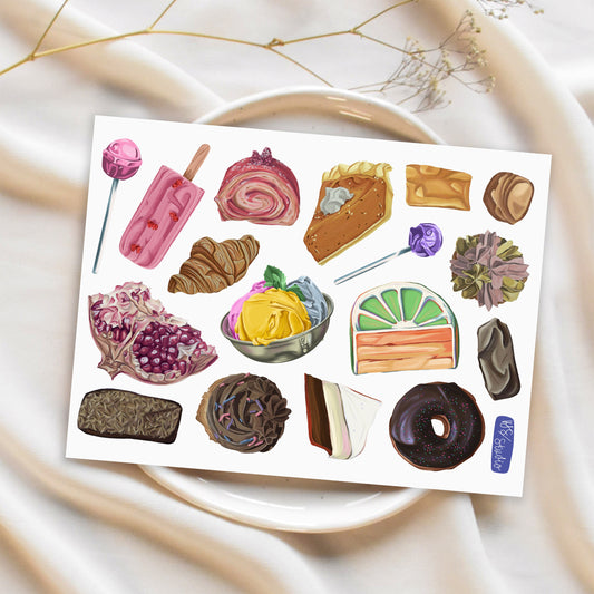 Food Collage Print